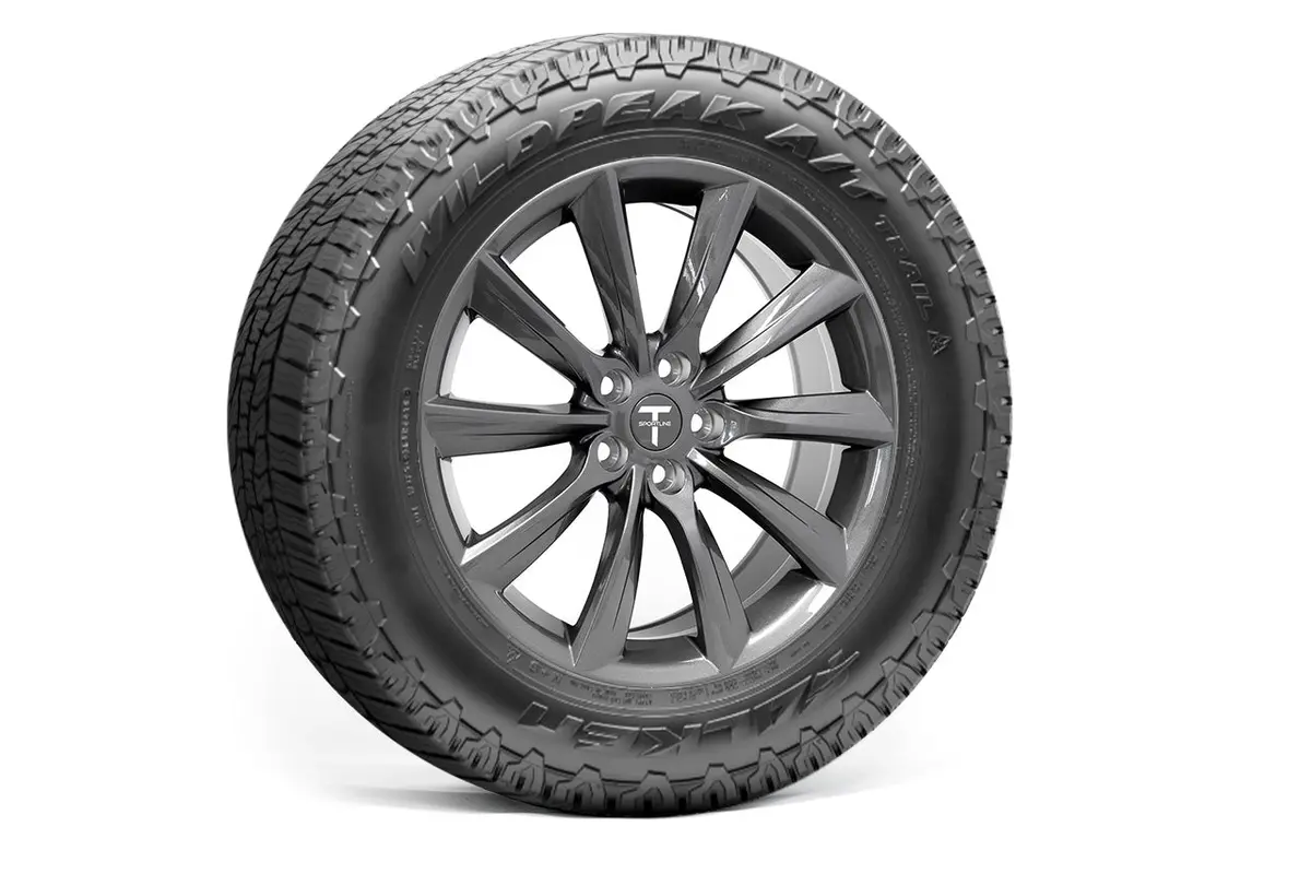 Tst 19" Tesla Model X Overland Adventure Wheel And Tire Package (Set Of 4) 1