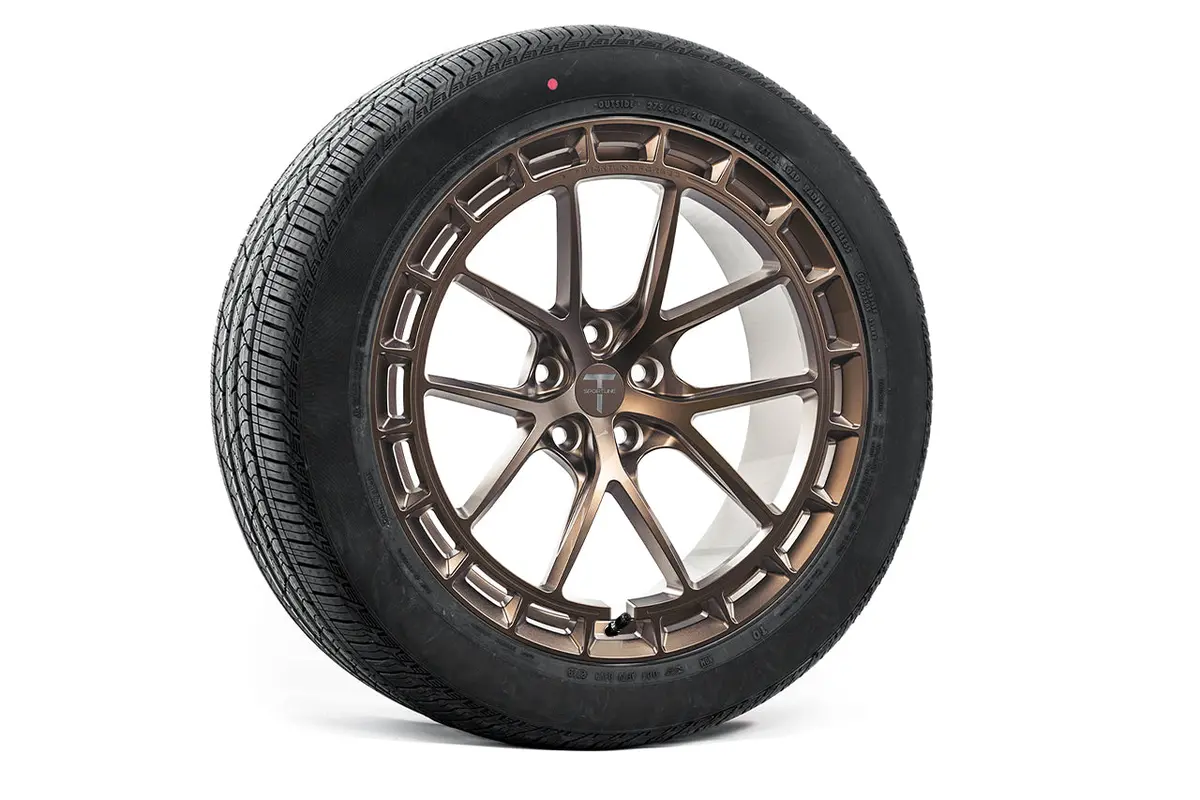 TSW115A 20" Fully Forged Lightweight Wheel & Tire Package for Tesla Model X LR/Plaid (Set of 4) - Image 4