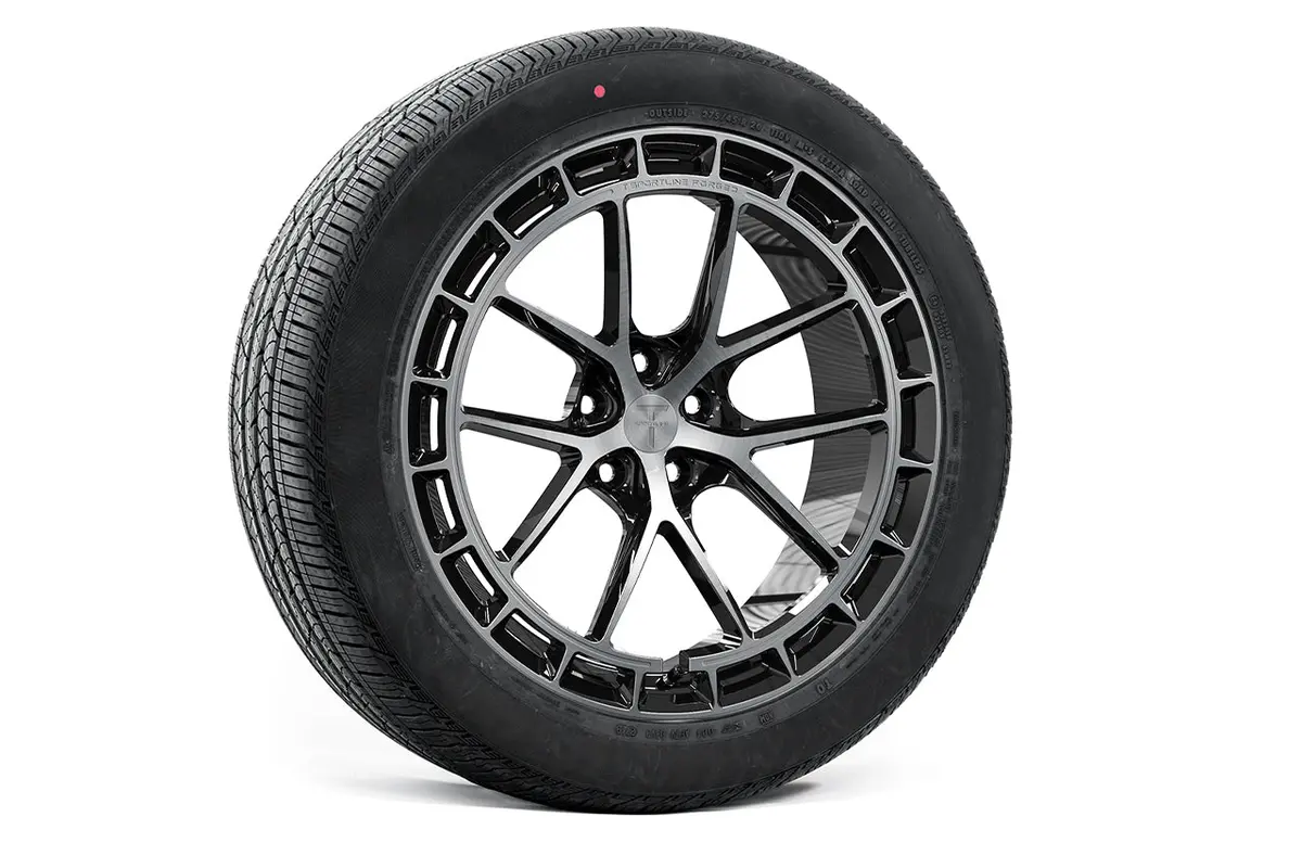 TSW115A 20" Fully Forged Lightweight Wheel & Tire Package for Tesla Model X LR/Plaid (Set of 4) - Image 6
