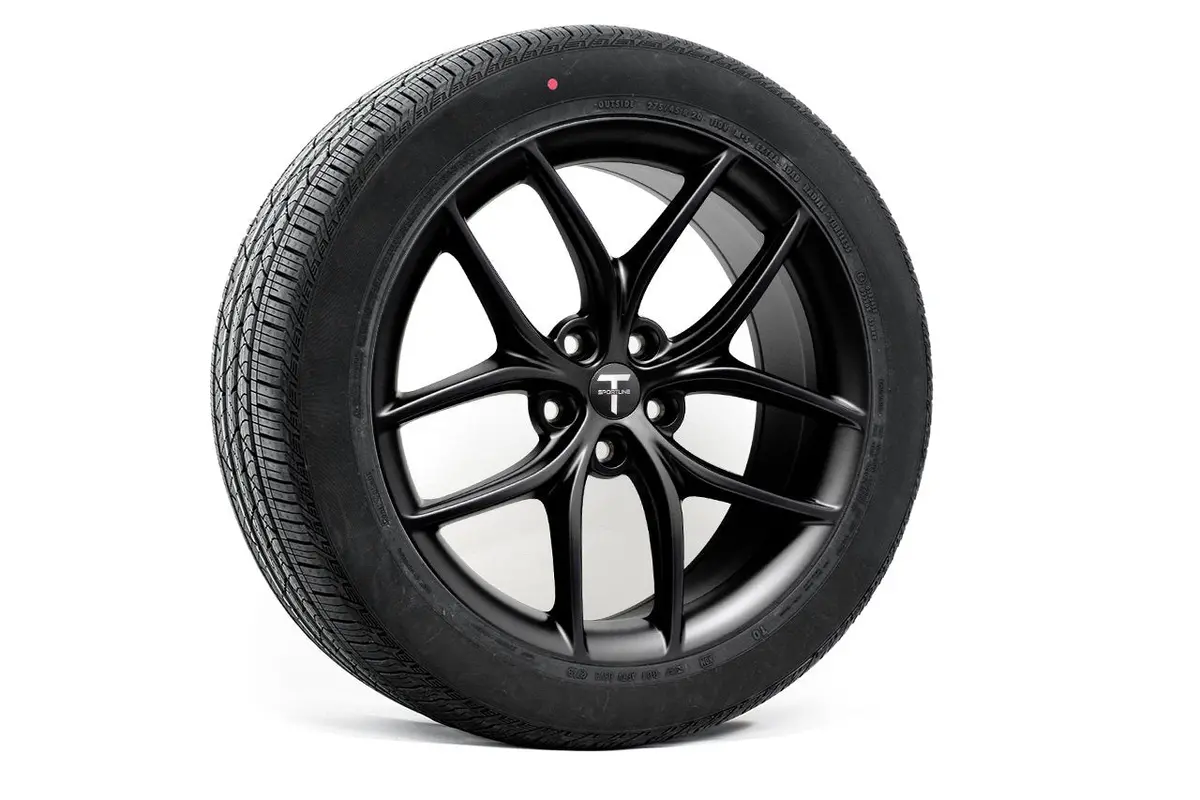 Ts5 20" Tesla Model X Long Range & Plaid Replacement Wheel And Tire 1