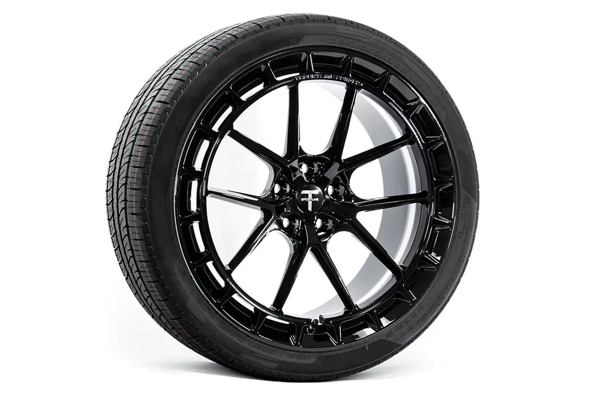 Mx115a 21" Tesla Model X Long Range & Plaid Wheel And Tire Package (Set Of 4) 1