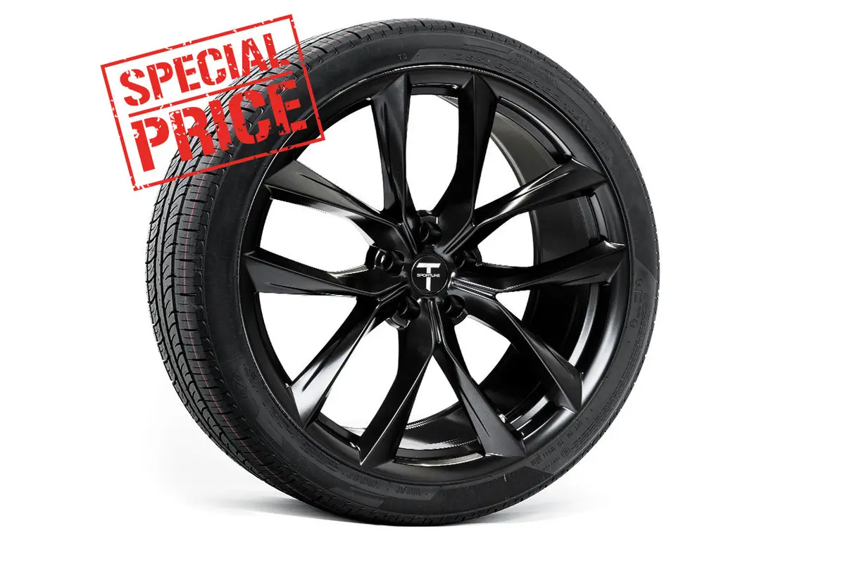 Tesla Model X Tss 22" Wheel And Tire Package (Set Of 4) Open Box Special! 1