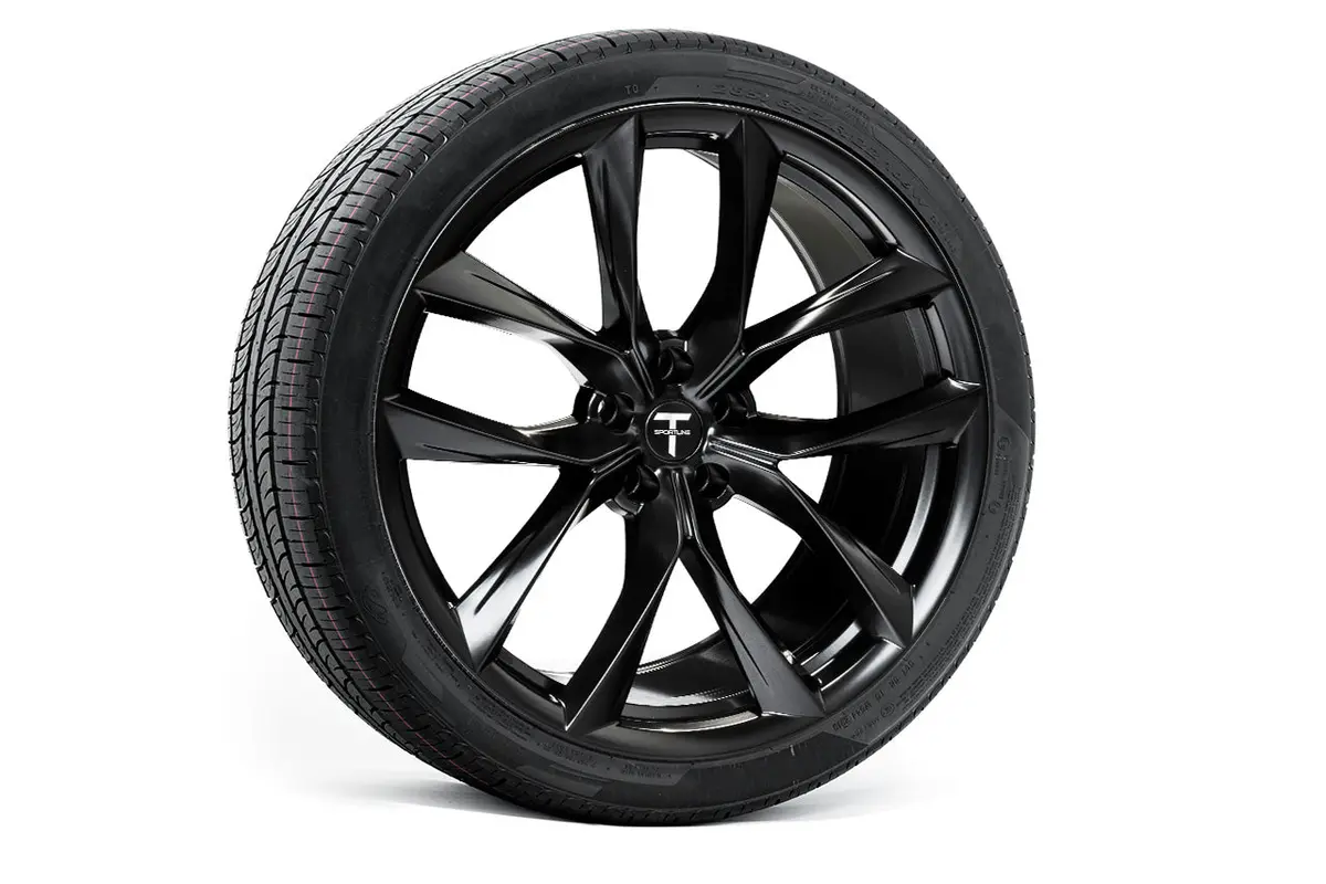Tss 22" Tesla Model X Replacement Wheel And Tire 1