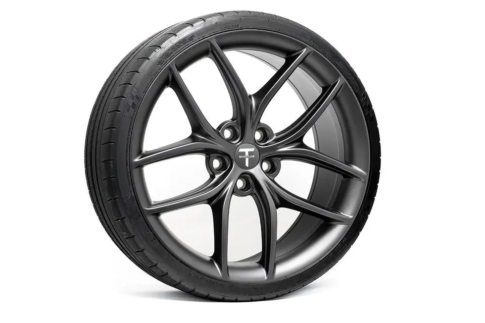 Tesla Model Y Ts5 21" Wheel And Tire Package (Set Of 4) Open Box Special! 1
