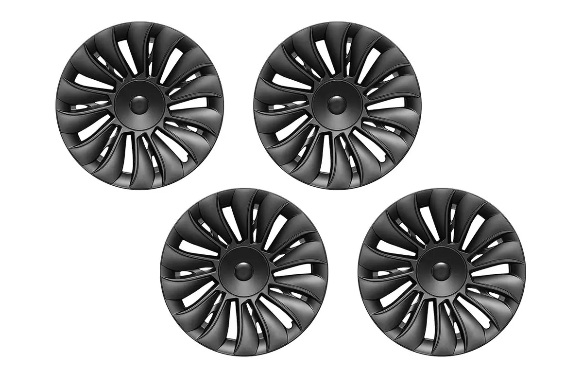 Tsy14 Tesla Model Y Uberturbine Styled Aero Wheel Cover For 19" Factory Tesla Wheel 1