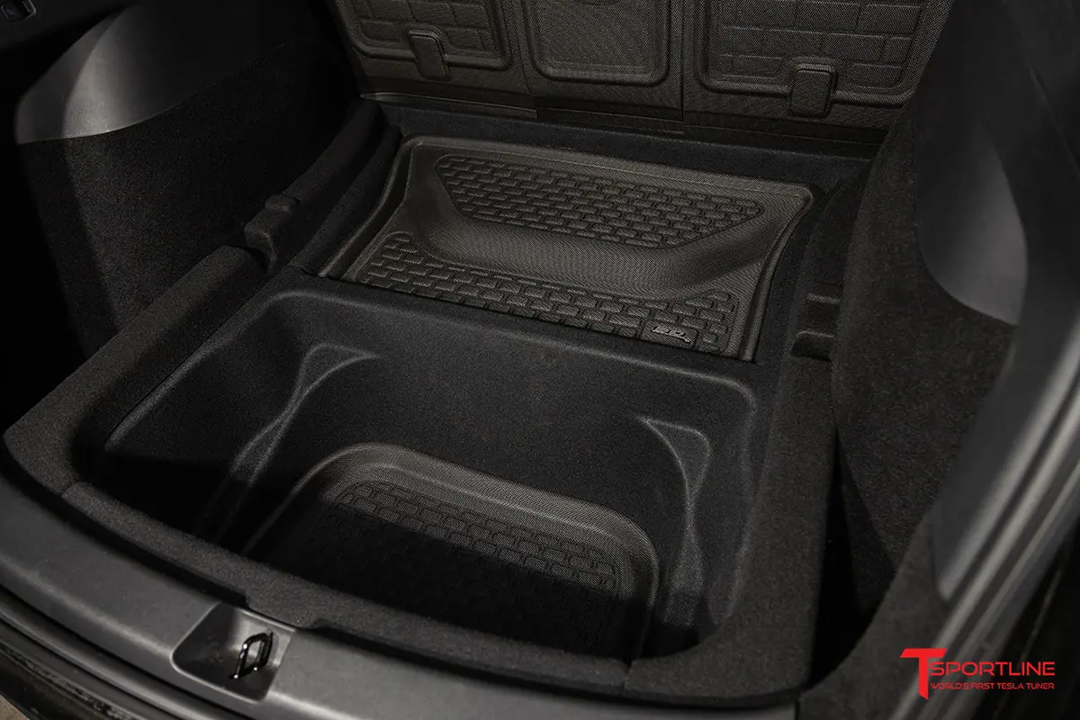 Tesla Model Y Maxpider 3D Elitect All-Weather Custom Fit Floor Liner Mats (Set Of 3) 10