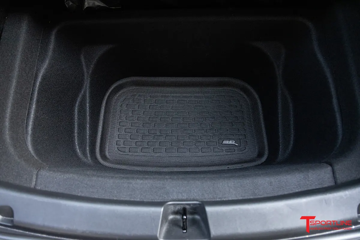 Tesla Model Y Maxpider 3D Elitect All-Weather Custom Fit Floor Liner Mats (Set Of 3) 12