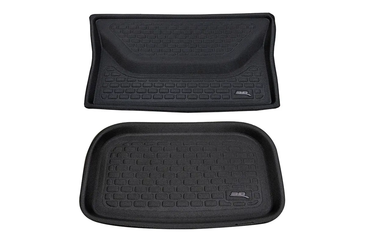 Tesla Model Y Maxpider 3D Elitect All-Weather Custom Fit Floor Liner Mats (Set Of 3) 9