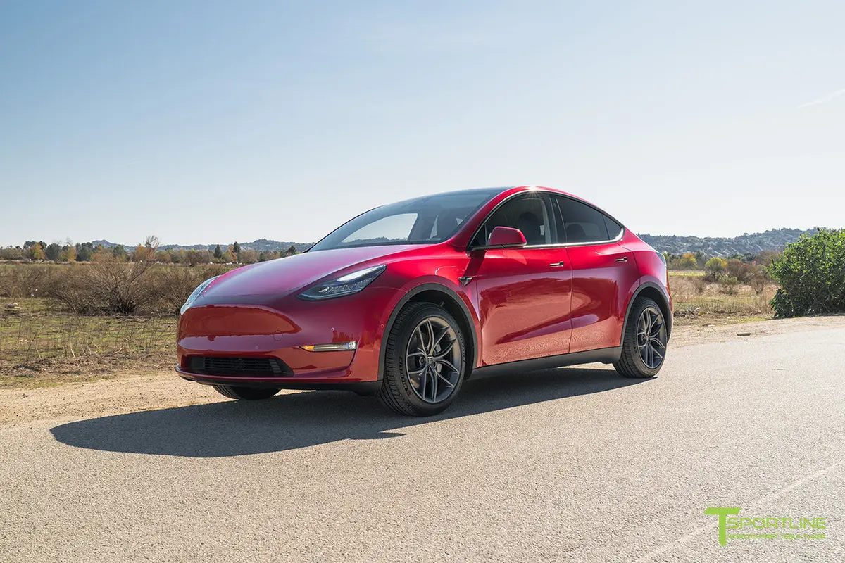 Tesla Model Y Ts5 19" Wheel And Tire Package (Set Of 4) Overstock Blowout Special! 19