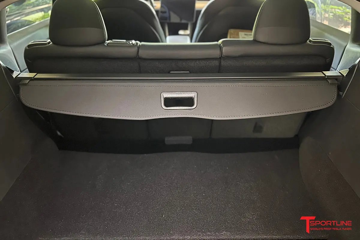 Tesla Model Y Trunk Retractable Cargo Privacy Cover 2