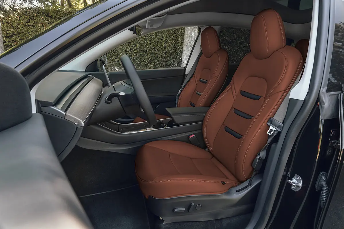 Tesla Model Y 5 Seat Interior Upgrade Kit - Insignia Design - Perforated 23