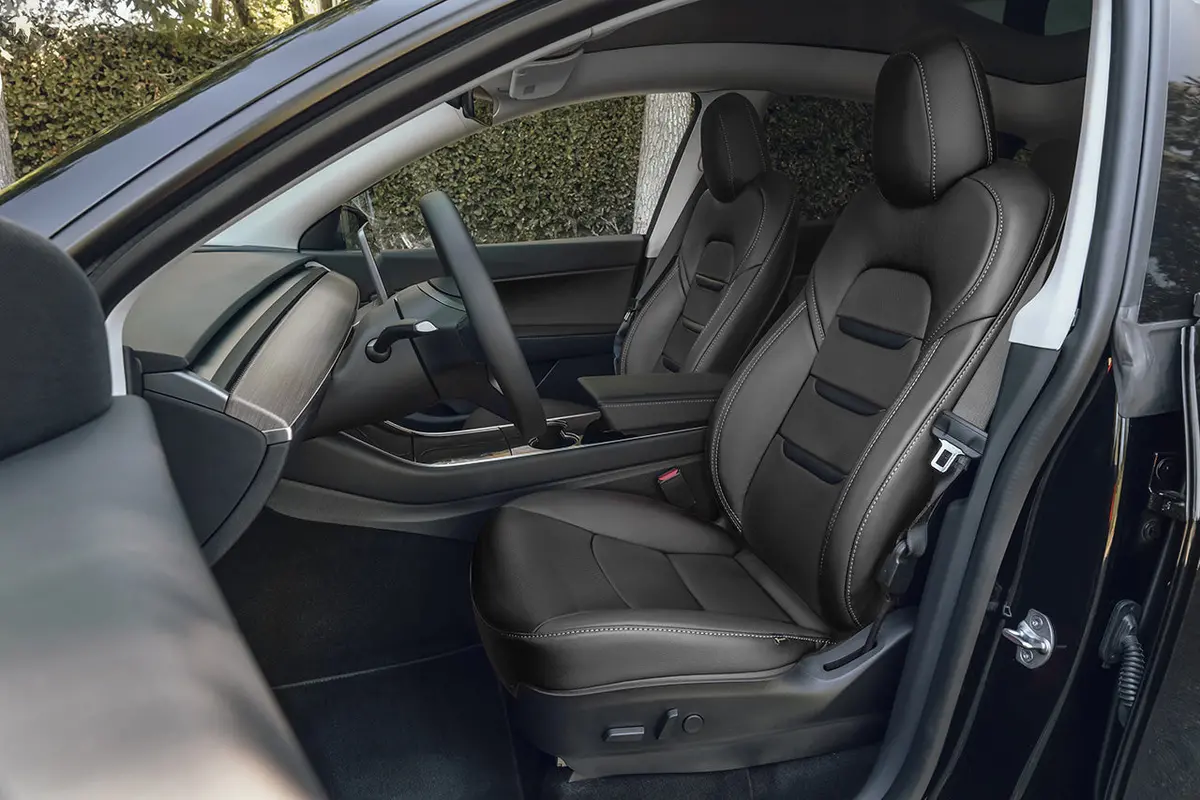 Tesla Model Y 5 Seat Interior Upgrade Kit - Insignia Design - Perforated 13