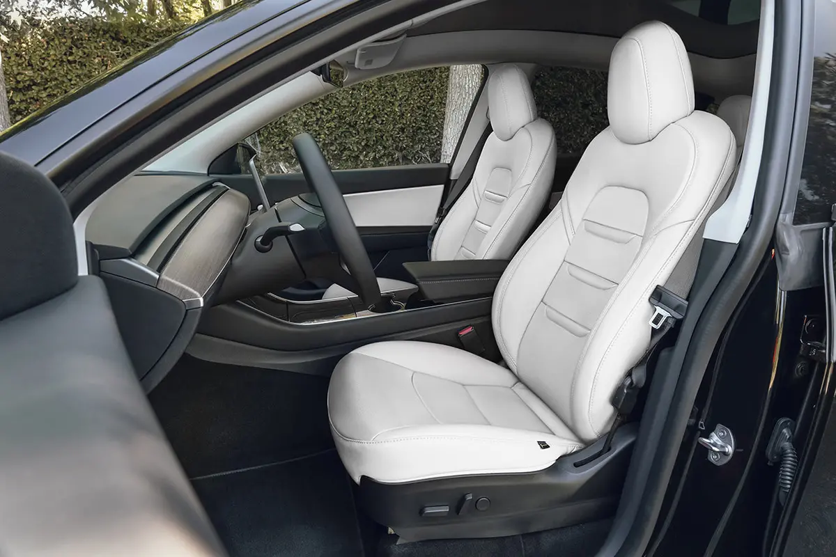 Tesla Model Y 5 Seat Interior Upgrade Kit - Insignia Design - Perforated 7