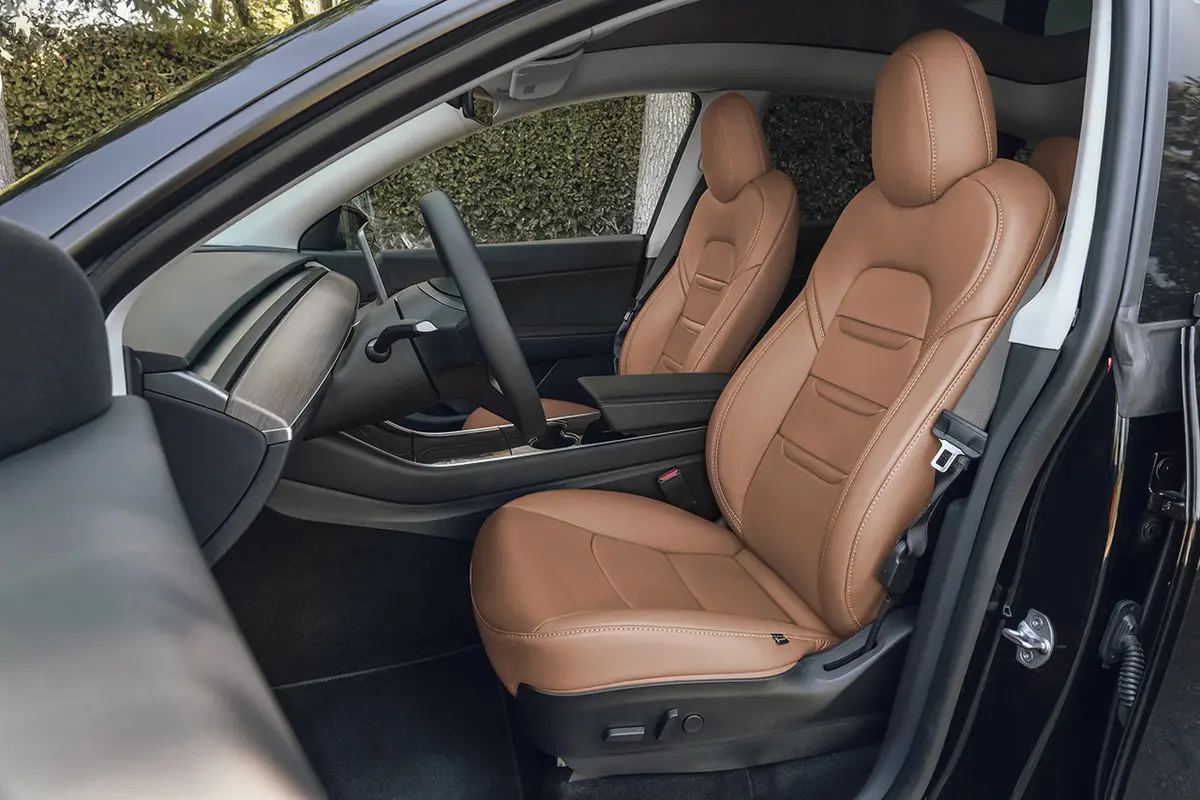 Tesla Model Y 5 Seat Interior Upgrade Kit - Insignia Design - Perforated 29