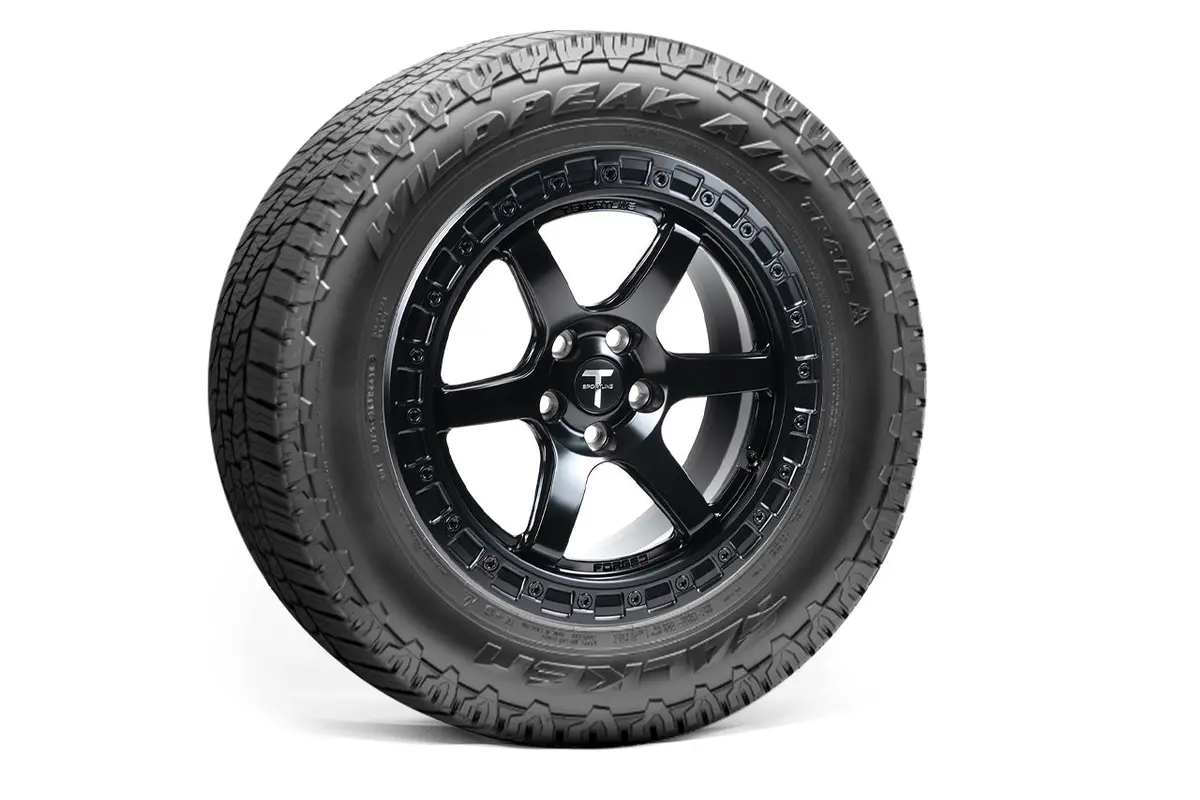 T6b Beadlock Off-Road 18" Tesla Model Y Overland Adventure Wheel And Tire Package (Set Of 4) 1