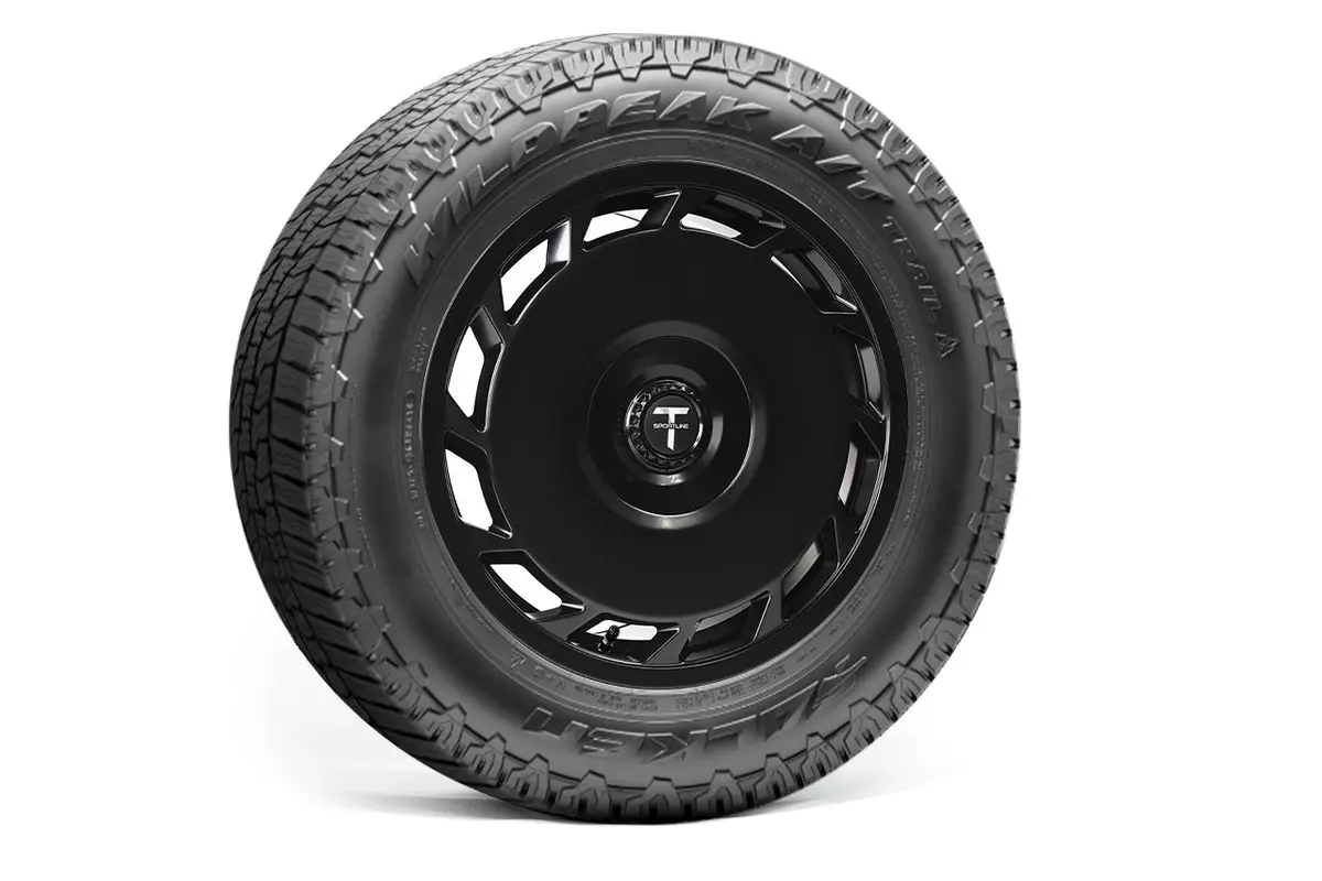 Tsa Directional 18" Tesla Model Y Overland Adventure Wheel And Tire Package (Set Of 4) 1
