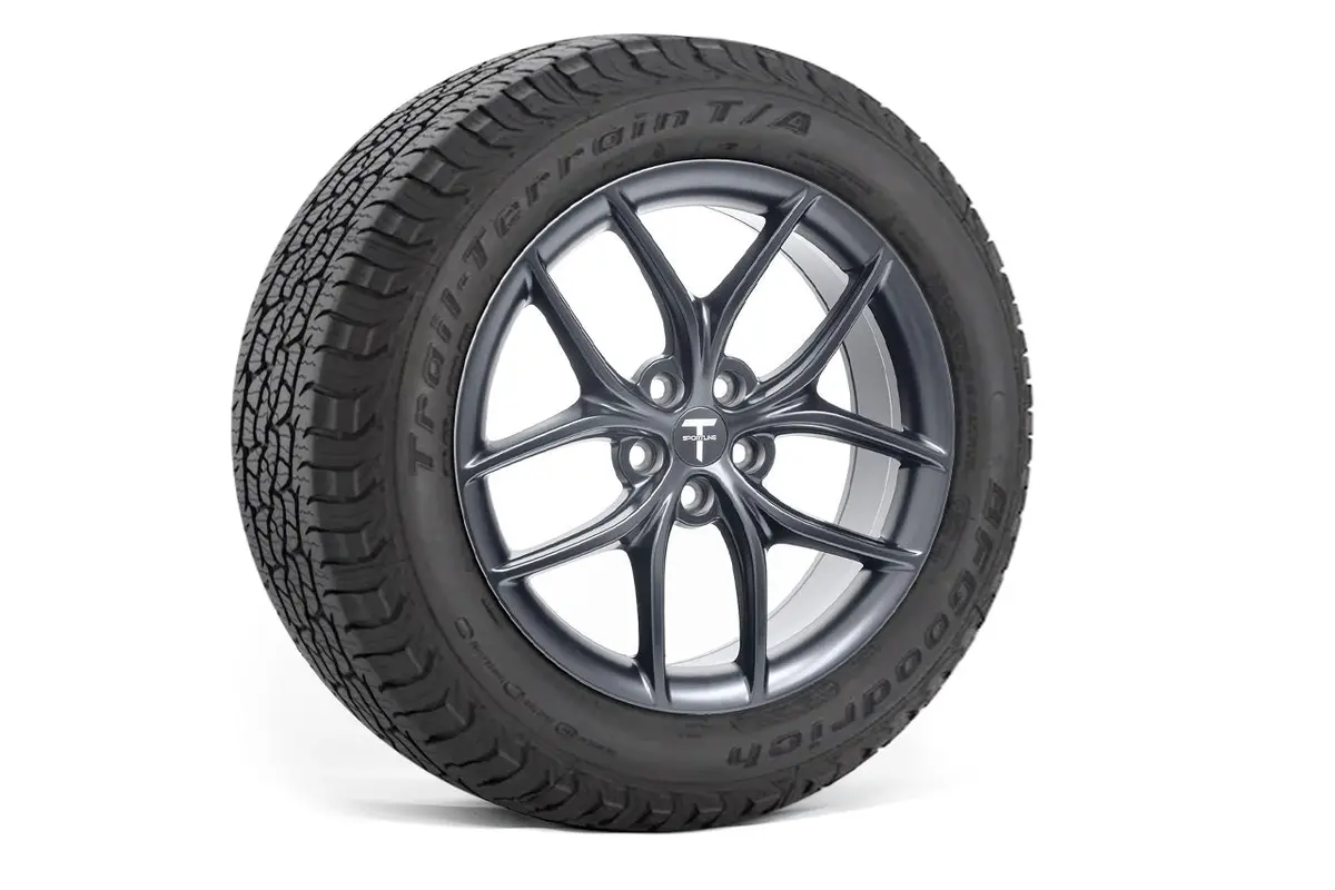 Ts5 18" Tesla Model Y Overland Adventure Replacement Wheel And Tire 4