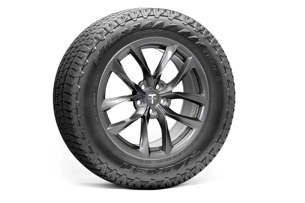 Tss 18" Tesla Model Y Overland Adventure Wheel And Tire Package (Set Of 4) 1