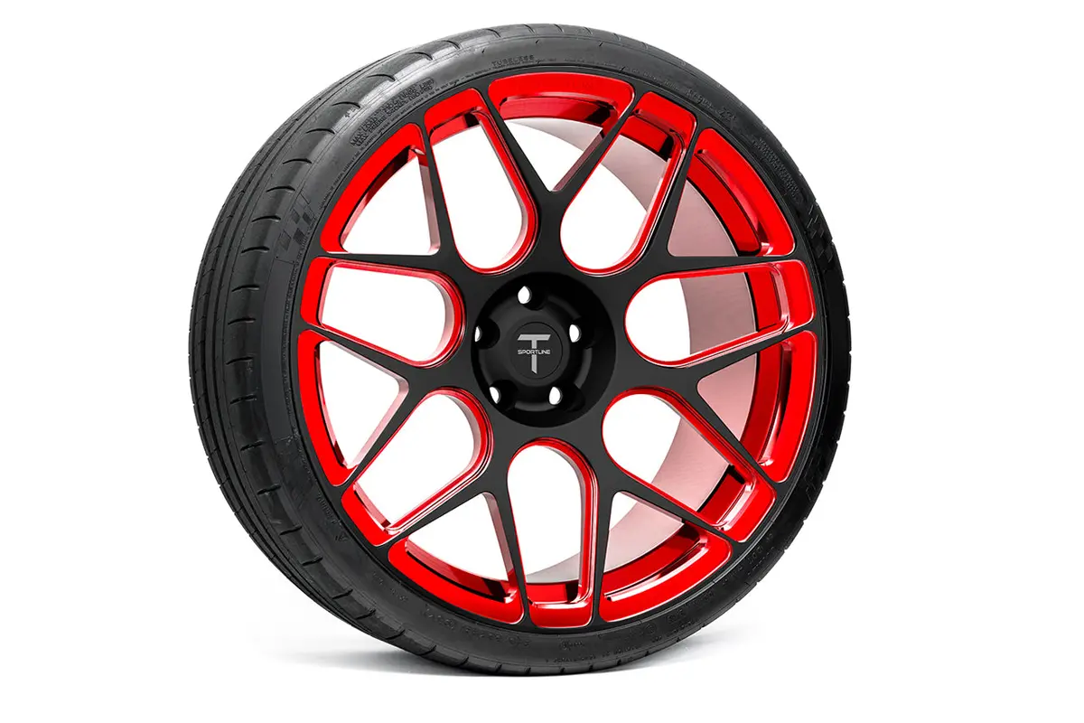 Ty117 21" Tesla Model Y Wheel And Tire Package (Set Of 4) 8