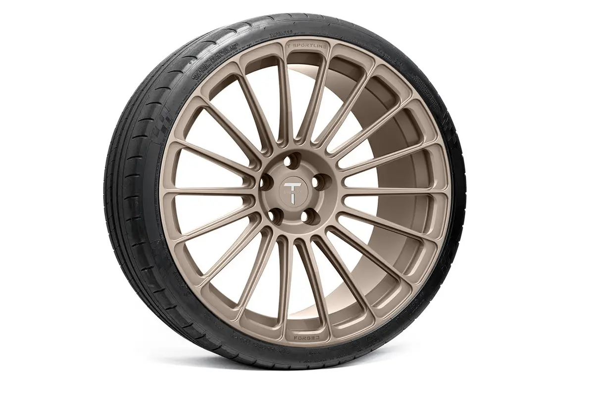 Ts118 21" Tesla Model S Replacement Wheel And Tire 4