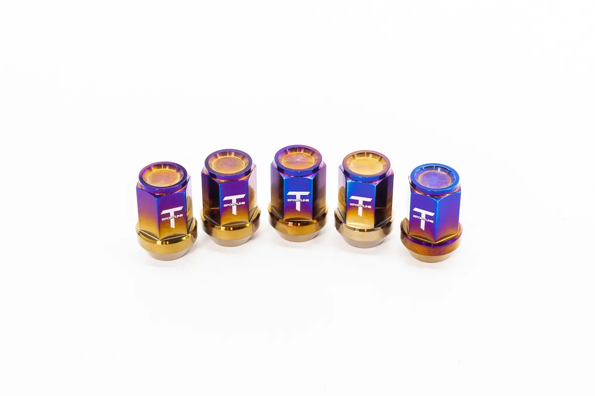 Tesla Cybertruck Ultra-Lightweight Titanium Wheel Lug Nut Set 1