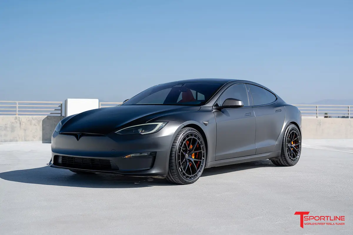 Tsw115a Superwide Aero 21" Tesla Model S Long Range & Plaid Wheel (Set Of 4) 23