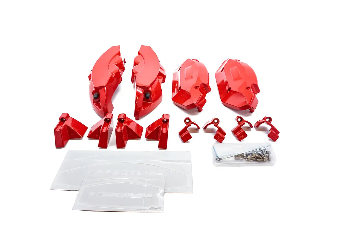 Tesla Model 3 / Y Brake Caliper Cover Set - Performance Look - Precision Fit Die Cast Bolt-On 1