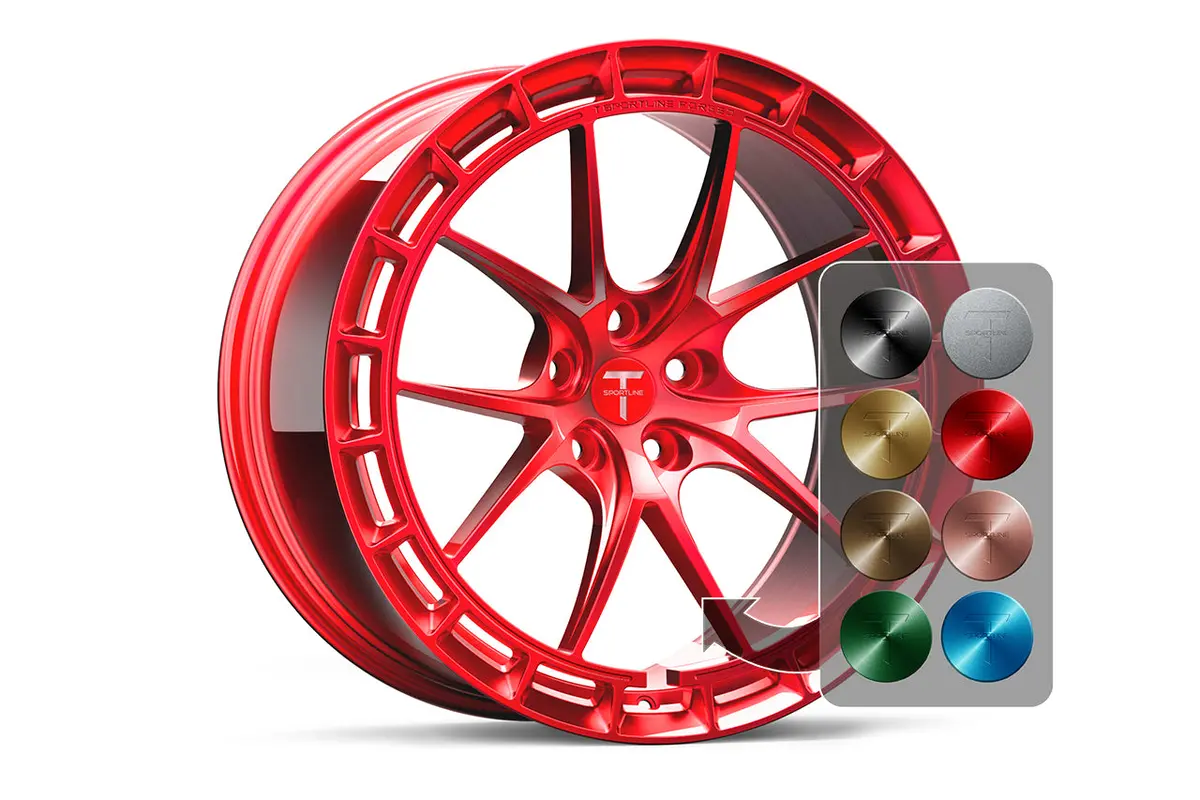 TSW115A Superwide Aero 20-Inch Forged Wheels for Tesla Model S Plaid & Long Range – Set of 4 - Image 9