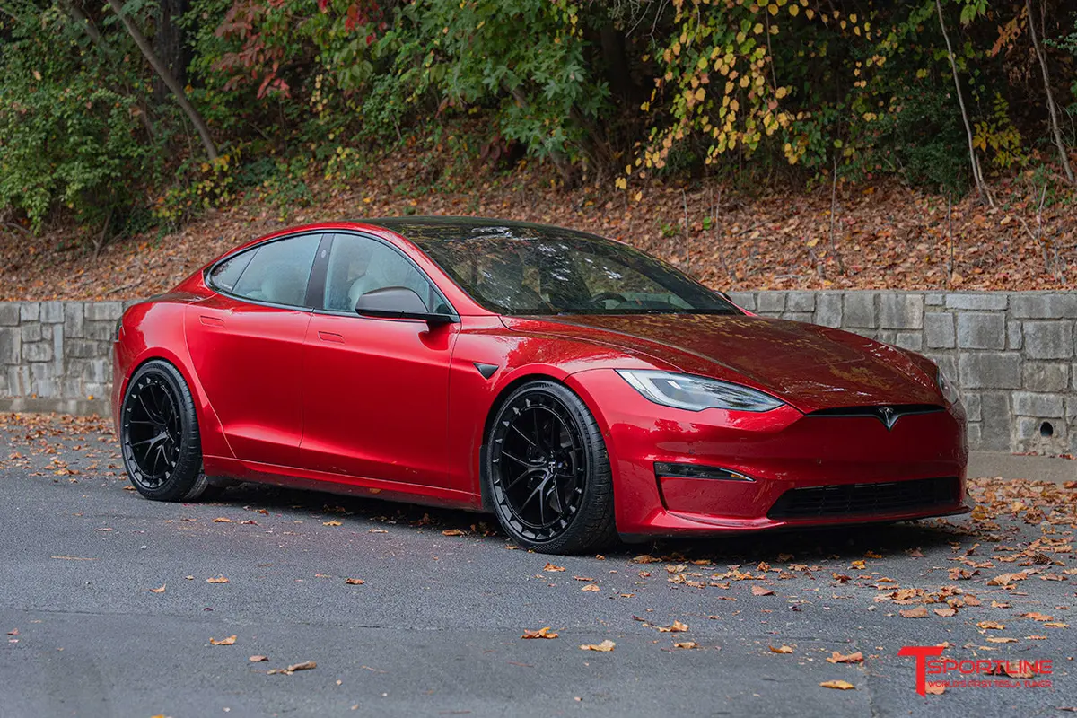 Tsw115a Superwide Aero 21" Tesla Model S Long Range & Plaid Wheel (Set Of 4) 4
