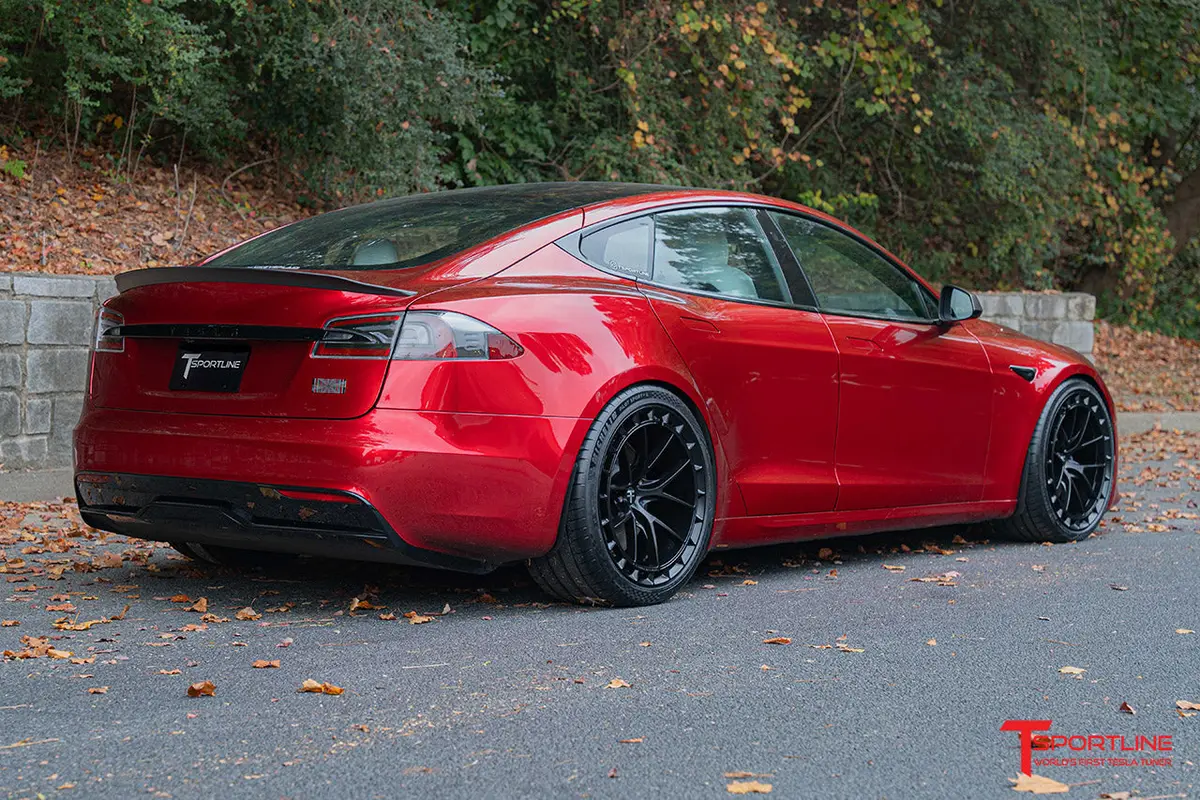 Tsw115a Superwide Aero 21" Tesla Model S Long Range & Plaid Wheel (Set Of 4) 5