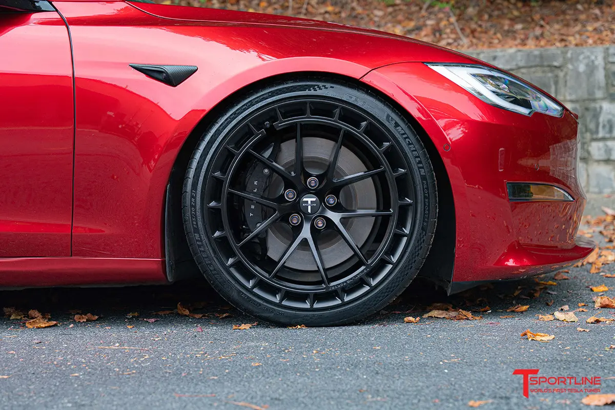 Tsw115a Superwide Aero 21" Tesla Model S Long Range & Plaid Wheel (Set Of 4) 6