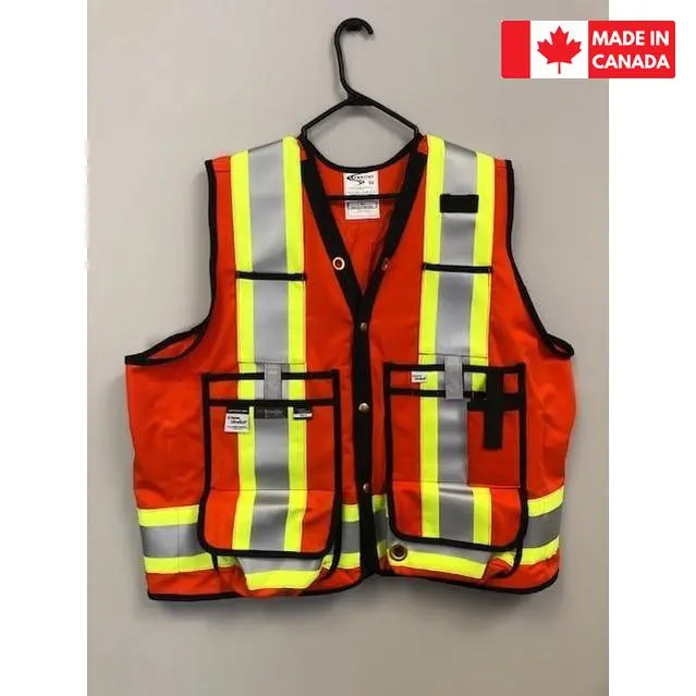 S-Tech Fire Retardant Orange Vest 1