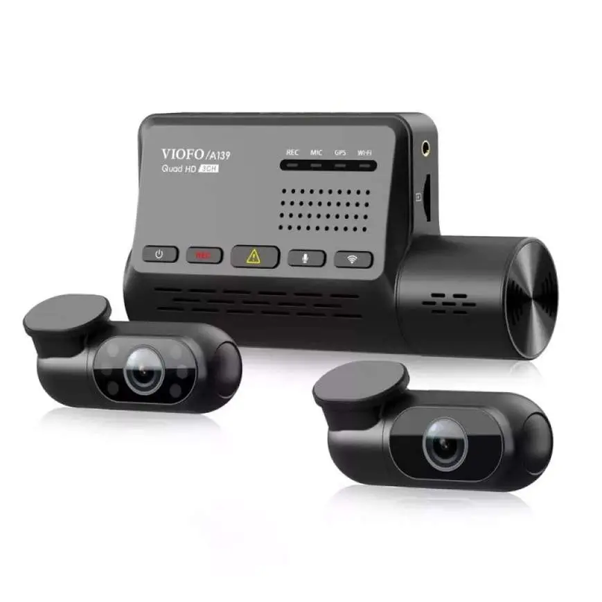 Viofo A139 Pro 3-Channel Dash Cam 1