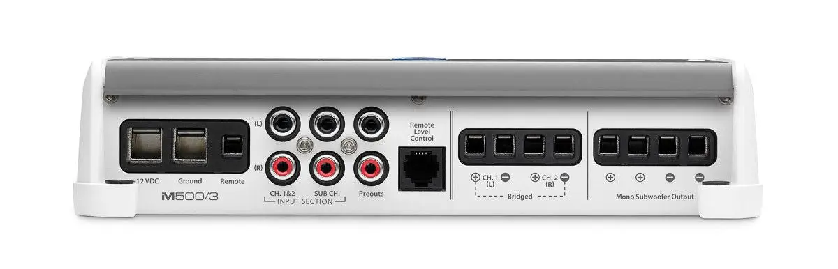 Jl Audio M500/3: 3 Ch. Class D Full-Range Marine Amplifier, 500 W 2