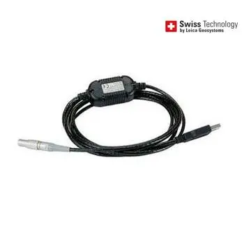 Leica Gev189 Data Transfer Cable, Lemo To Usb 2.0M 1