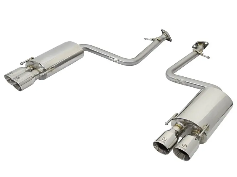 Afe Takeda Stainless Steel Axle-Back Exhaust System With Polished Tips For 2016–2017 Lexus Rc 200T 2.0L Turbo 1