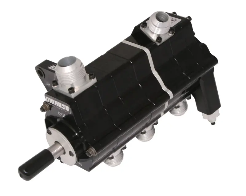 Moroso Black Series 3-Stage Dry Sump Oil Pump – Left-Mount, 1.100 In. Pressure Port 1