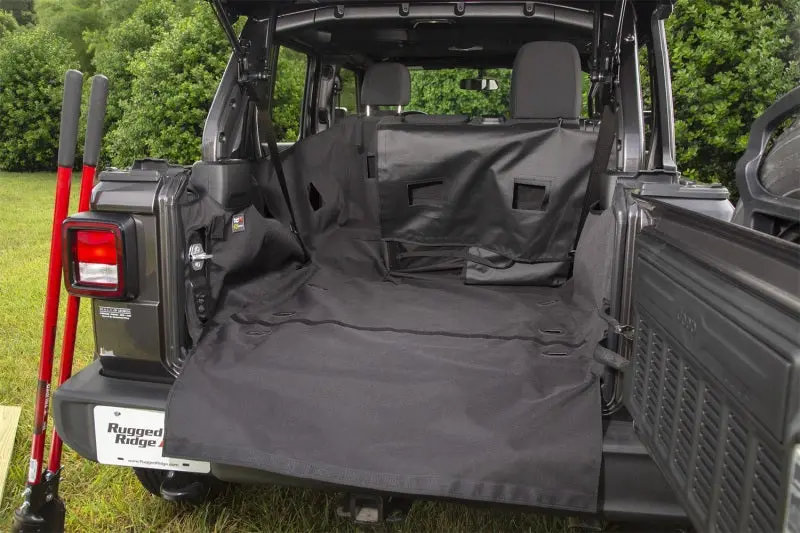 Rugged Ridge C3 Cargo Cover For 2018–2022 Jeep Wrangler Jl Four-Door (Excludes 4Xe Hybrid Models) 2