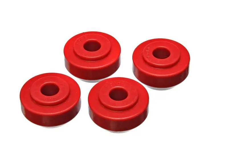 Energy Suspension Strut Rod Bushings – High-Durometer Red Polyurethane For Enhanced Handling 1
