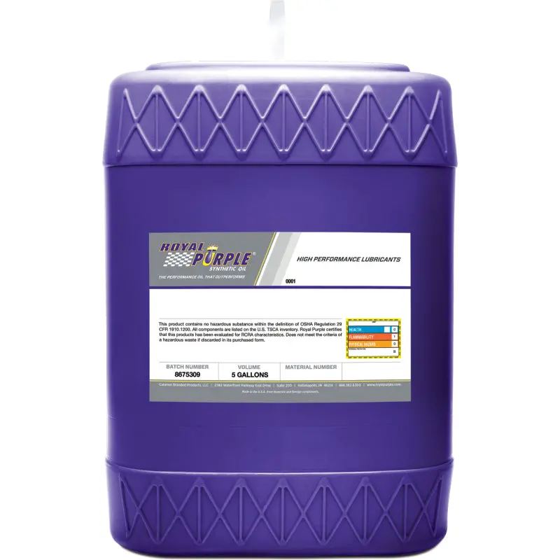 Royal Purple Duralec Ultra Diesel Motor Oil – 15W-40 Ck-4, 5-Gallon Container 1