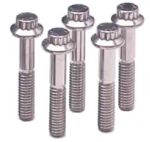 Arp Black Oxide Bolts – M8 X 1.25 X 70Mm, 12-Point Flange Head (5-Pack) 1