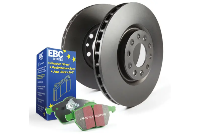 Ebc Greenstuff Brake Pad And Rk Rotor Kit For Nissan 240Sx S14 1