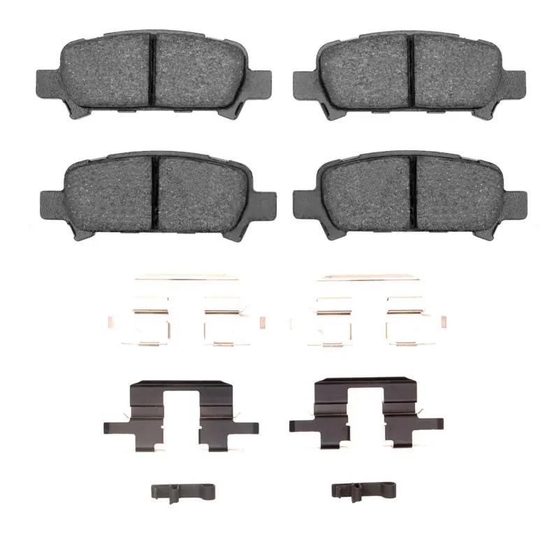 R1 Rear Brake Pad And Hardware Kit For 1998–2006 Subaru Baja – Oe-Style Optimum Performance 1