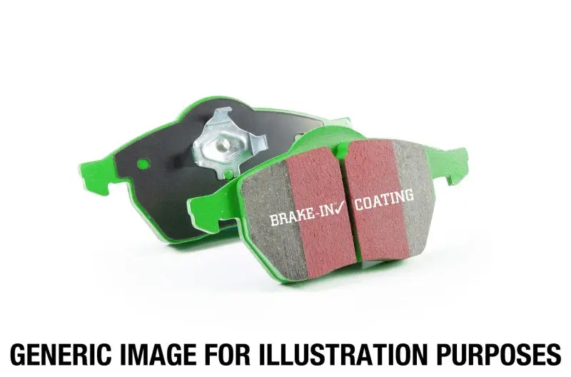 Ebc Greenstuff Rear Brake Pads For 2015+ Fiat 500X 1.4L Turbo 1