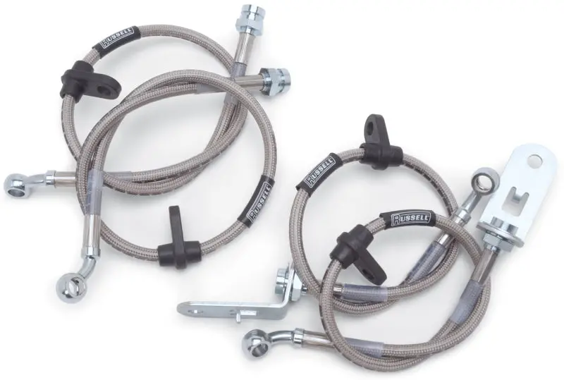 Russell Performance Stainless Steel Brake Line Kit – Front And Rear, 1995–2004 Pontiac Sunfire Fwd 1