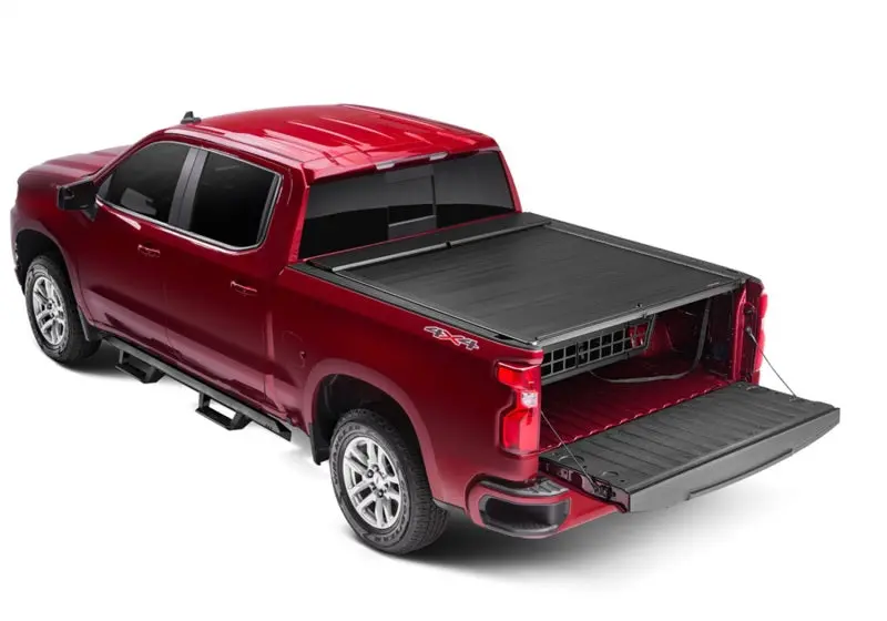 Roll-N-Lock Sb Cargo Management System – 77.75-Inch, Fits 1999–2007 Chevy Silverado/Sierra With Oem Rail Caps 1