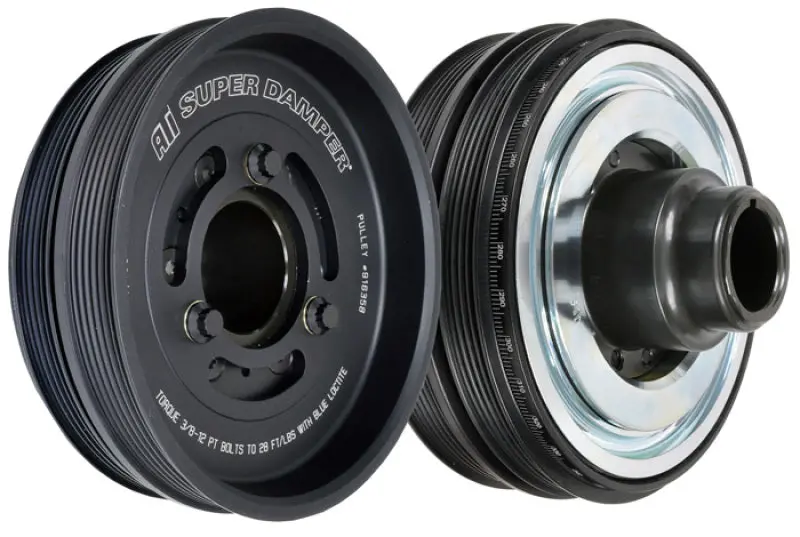 Ati Supercharger Pulley For 2009–2015 Cadillac Cts-V (Lsa Engine) – 8.86" Od, 10% Overdrive, 8-Groove 1