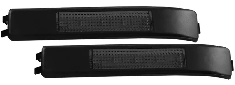 Anzo Led Side Mirror Lights For 2009–2014 Ford F-150 – Smoked Lens With Amber Turn Signal 1
