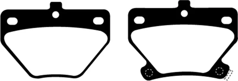 Ebc 02-08 Pontiac Vibe 1.8 Gt Greenstuff Rear Brake Pads 1