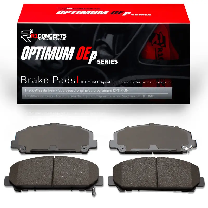 R1 Optimum Oe Front Brake Pad Set — 2005–2024 Infiniti Qx80 1